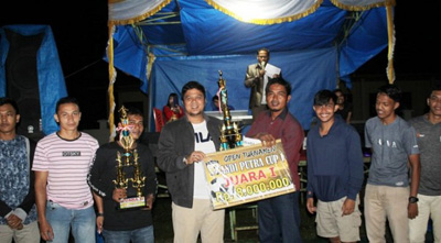  Andi Putra Tutup Turnamen Primakosta, Pemuda Pulau Komang Dukung Pemimpin Milenial